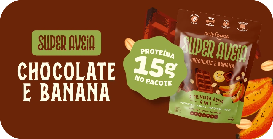 Super Aveia Chocolate e Banana
